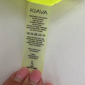 Kiava Swim Tankini Top (size L)